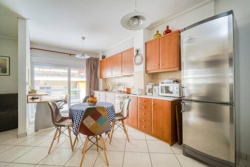 Spacious Family Flat Near Parthenon Free Parking Athén Kültér fotó