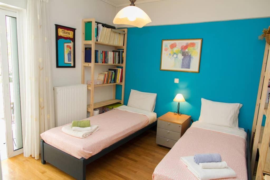 Spacious Family Flat Near Parthenon Free Parking Athén Kültér fotó