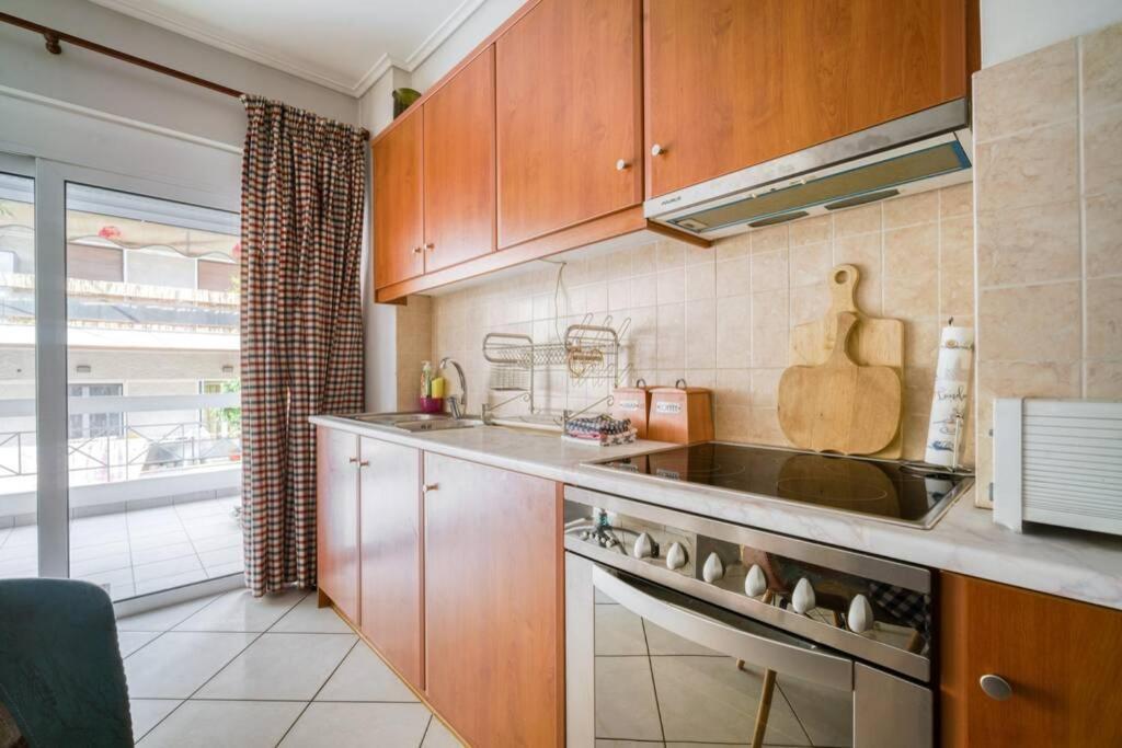 Spacious Family Flat Near Parthenon Free Parking Athén Kültér fotó
