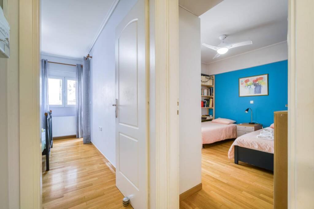 Spacious Family Flat Near Parthenon Free Parking Athén Kültér fotó