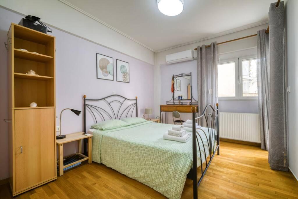 Spacious Family Flat Near Parthenon Free Parking Athén Kültér fotó