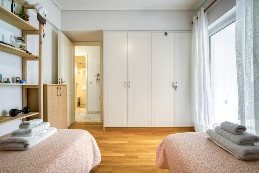 Spacious Family Flat Near Parthenon Free Parking Athén Kültér fotó