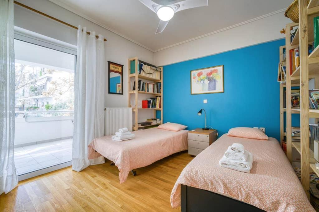 Spacious Family Flat Near Parthenon Free Parking Athén Kültér fotó